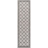 image:imageSAFAVIEH Washable Rug Outdoor Courtyard Collection  53 x 77 Pink amp Beige NonShedding amp Easy Cleaning Ideal for Patio Backyard Mudroom CY891856221Light GreyBlack