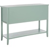 image:imageSafavieh American Homes Collection Charlotte Medium Oak SideboardAqua Smoke