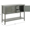 image:imageSafavieh American Homes Collection Charlotte Medium Oak SideboardAsh Grey