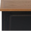 image:imageSafavieh American Homes Collection Charlotte Medium Oak SideboardBlack  Oak