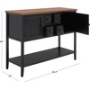 image:imageSafavieh American Homes Collection Charlotte Medium Oak SideboardBlack  Oak