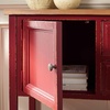 image:imageSafavieh American Homes Collection Charlotte Medium Oak SideboardEgyptian Red  Oak