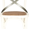 image:imageSafavieh American Homes Collection Eleanor Weathered Oak 307inch Bar StoolAntique White