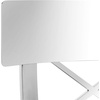 image:imageSafavieh American Homes Collection Zoey Black Stainless Steel Cross Back 39inch Bar StoolBlack