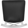 image:imageSafavieh American Homes Collection Zoey Black Stainless Steel Cross Back 39inch Bar StoolBlack