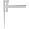 image:imageSafavieh American Homes Collection Zoey Black Stainless Steel Cross Back 39inch Bar StoolWhite