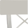 image:imageSafavieh American Homes Collection Zoey Black Stainless Steel Cross Back 39inch Bar StoolWhite
