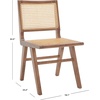 image:imageSafavieh Couture Hattie 19inch Natural Rattan Dining Chair Set of 2Walnut