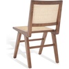 image:imageSafavieh Couture Hattie 19inch Natural Rattan Dining Chair Set of 2Walnut