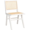 image:imageSafavieh Couture Hattie 19inch Natural Rattan Dining Chair Set of 2White  Natural