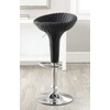 image:imageSafavieh Home Collection Monicka Wicker Black Adjustable Swivel Gas Lift 232317inch Bar Stoolblack