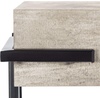 image:imageSafavieh Home Jett Modern Industrial Light Grey and Black Rectangle Console Table