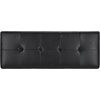image:imageSafavieh Hudson Collection NoHo Tufted Brown Leather Large Storage BenchBlack