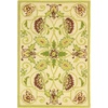 image:imageSAFAVIEH Area Rug 8x10  Chelsea Collection  Large  Beige amp Green HandHooked Wool French Country Design Ideal for Living Room Bedroom Office Dining Space HK330AIvoryGreen