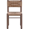 image:imageSAFAVIEH Couture Outdoor Patio Furniture Collection  Romona Tropical Dining Chair Set of 2 Brown Woven Rattan Seat Fully Assembled CPT4000BBrown