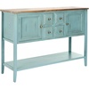 Blue / Oak