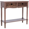 image:imageSafavieh American Homes Collection Corbin Brown Console TableSepia