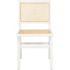 image:imageSafavieh Couture Hattie 19inch Natural Rattan Dining Chair Set of 2White  Natural