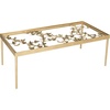 image:imageSafavieh FOX2589A Home Collection Rosalia Butterfly Coffee Table Antique Gold
