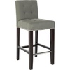 image:imageSafavieh Mercer Collection Thompson Cream Leather 258inch Counter Stoolgrey