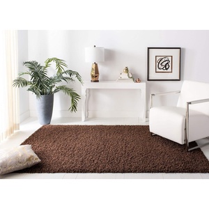image:imageSAFAVIEH Area Rug 6x9  Athens Shag Collection Pink NonShedding amp Easy to Clean Ideal for Living Room Bedroom Dining Space SGA119PBrown