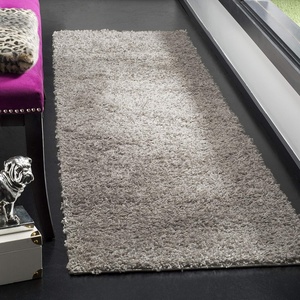 image:imageSAFAVIEH Area Rug 6x9  Athens Shag Collection Pink NonShedding amp Easy to Clean Ideal for Living Room Bedroom Dining Space SGA119PSilver