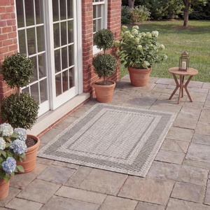 image:imageSAFAVIEH Courtyard Collection 2 x 37 BeigeBlack CY8477 Indoor Outdoor Waterproof Easy Cleaning Patio Backyard Mudroom Accent RugBeigeBlack