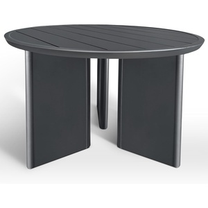 image:imageSAFAVIEH Couture  Outdoor Bethlyn Round Dining Table  Black Aluminum  Weather Resistant Lightweight  Ideal for Patio Deck Backyard 417 W x 417 D x 299 H CPT4023ABlack