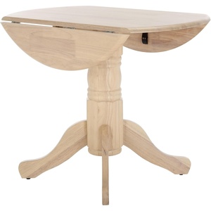 image:imageSAFAVIEH Furniture  Dakari 22 36 Drop Leaf Dining Table  Matte Black Compact Expandable Solid Wood Kitchen Table for Small Spaces DTB8500AWhite Washed