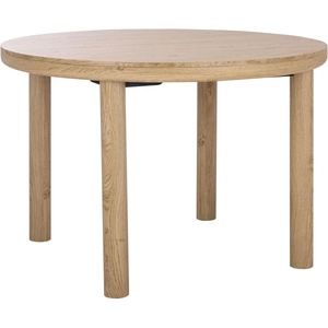 image:imageSAFAVIEH Home Collection  Detroitee Black Round Dining Table Modern Wooden Design Seats up to 4 DTB6400BOak