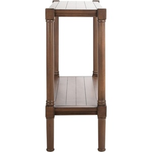 image:imageSAFAVIEH Home Collection Rafiki Brown Lower Shelf Console Table CNS5714CBrown