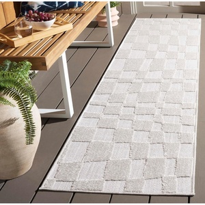 image:imageSAFAVIEH Stella Collection Area Rug  5 x 76 Ivory Geometric Design Ideal for High Traffic Areas in Living Room Bedroom Dining STA104B5Ivory