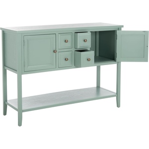 image:imageSafavieh American Homes Collection Charlotte Medium Oak SideboardAqua Smoke
