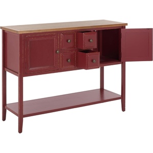 image:imageSafavieh American Homes Collection Charlotte Medium Oak SideboardEgyptian Red  Oak