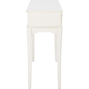 image:imageSafavieh Home Collection Opal Distressed White 2Drawer Console TableDistressed  White