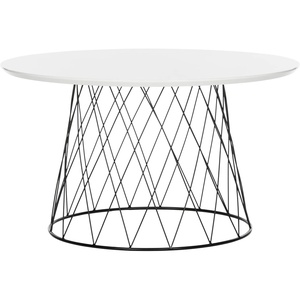 image:imageSafavieh Home Collection Roe Retro MidCentury White and Black Wood Coffee TableWhite