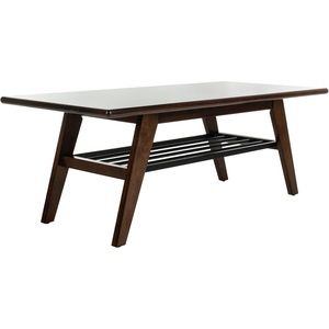 image:imageSafavieh Home Collection Seth Dark Walnut 2 Tier Coffee Table