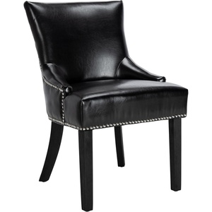 image:imageSafavieh Mercer Collection Christine Nailhead Dining Chair Set of 2Black