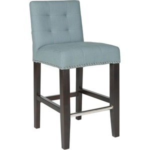 image:imageSafavieh Mercer Collection Thompson Cream Leather 258inch Counter StoolBlue