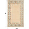 image:imageMartha Stewart x SAFAVIEH Area Rug Collection  4 x 57 Cream Viscose Ideal for Living Room Foyer Bedroom Accent Space MSR4440ACreme