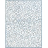 image:imageMartha Stewart x SAFAVIEH Area Rug Collection  5 x 8 Ivory amp Beige Handmade Wool Ideal for Living Room Bedroom Office Dining Space MSR3527AIvoryBlue