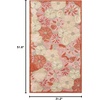 image:imageMartha Stewart x SAFAVIEH Area Rug Collection  6 Round Cornucopia Beige Handmade Wool amp Viscose Ideal for Living Room Bedroom Office Dining Space MSR3625CCayenne Red