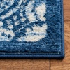 image:imageMartha Stewart x SAFAVIEH Area Rug Collection  8 x 10 Navy amp Cream Floral Pattern NonShedding amp Easy Cleaning Ideal for Living Room Bedroom Office Dining Space MSR2862NNavyCreme
