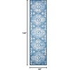 image:imageMartha Stewart x SAFAVIEH Area Rug Collection  8 x 10 Navy amp Cream Floral Pattern NonShedding amp Easy Cleaning Ideal for Living Room Bedroom Office Dining Space MSR2862NNavyCreme