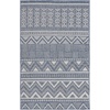 image:imageMartha Stewart x SAFAVIEH Outdoor Area Rug Collection  4 x 6 Navy amp Cream Weather Resistant amp Washable Ideal for Patio Backyard Mudroom Deck Accent Space MSRO318NNavyCreme