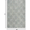 image:imageSAFAVIEH Abstract Collection Accent Rug  2 x 3 Blue amp Grey Handmade Wool Ideal for High Traffic Areas in Entryway Living Room Bedroom ABT201ABlueGrey