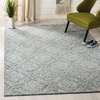 image:imageSAFAVIEH Abstract Collection Accent Rug  2 x 3 Blue amp Grey Handmade Wool Ideal for High Traffic Areas in Entryway Living Room Bedroom ABT201ABlueGrey