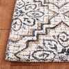 image:imageSAFAVIEH Abstract Collection Accent Rug  2 x 3 Blue amp Grey Handmade Wool Ideal for High Traffic Areas in Entryway Living Room Bedroom ABT201AIvoryNavy