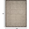 image:imageSAFAVIEH Abstract Collection Accent Rug  23 x 4 Brown amp Ivory Handmade Wool Ideal for High Traffic Areas in Entryway Living Room Bedroom ABT220DBrownIvory