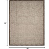 image:imageSAFAVIEH Abstract Collection Accent Rug  23 x 4 Brown amp Ivory Handmade Wool Ideal for High Traffic Areas in Entryway Living Room Bedroom ABT220DSageIvory